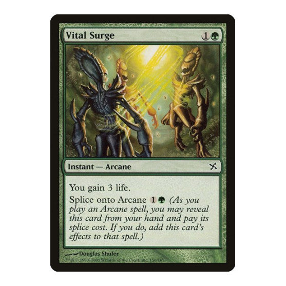 Vital Surge (BOK) #150 Common (Lightly Played) Betrayers of Kamigawa Magic: The Gathering: 2005
