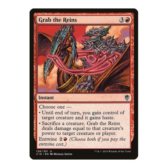 Grab the Reins (C16) #126 Uncommon (Lightly Played) Commander 2016 Magic: The Gathering: 2016