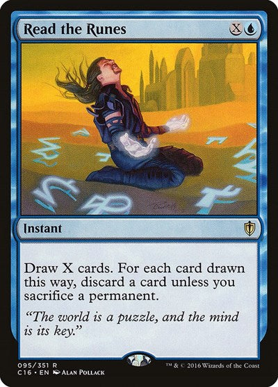 Read the Runes (C16) #95 Rare (Near Mint) Commander 2016 Magic: The Gathering: 2016