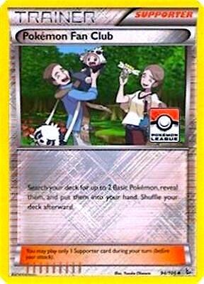 Pokemon Fan Club - 94/106 (Pokemon League) (PR) #094/106 Promo (Reverse Holofoil Moderately Played) League & Championship Cards Pokemon: 2016