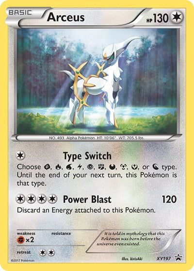 Arceus XY197 (PR) #XY197 Promo (Holofoil Near Mint) XY Promos Pokemon: 2013