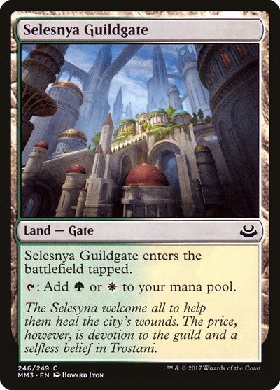 Selesnya Guildgate (MM3) #246 Common (Lightly Played) Modern Masters 2017 Magic: The Gathering: 2017