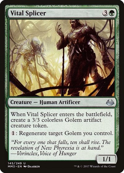 Vital Splicer (MM3) #145 Uncommon (Lightly Played) Modern Masters 2017 Magic: The Gathering: 2017