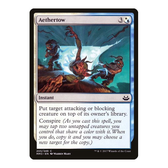 Aethertow (MM3) #205 Common (Lightly Played) Modern Masters 2017 Magic: The Gathering: 2017