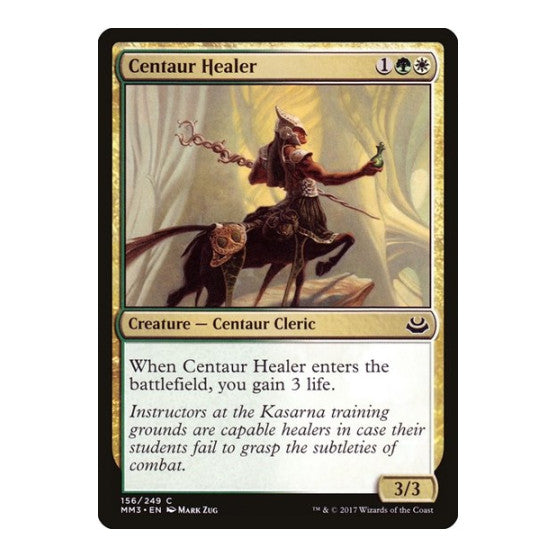Centaur Healer (MM3) #156 Common (Lightly Played) Modern Masters 2017 Magic: The Gathering: 2017