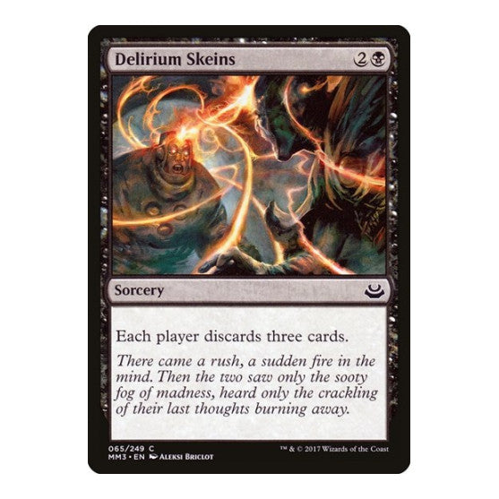 Delirium Skeins (MM3) #65 Common (Lightly Played) Modern Masters 2017 Magic: The Gathering: 2017