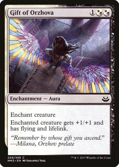 Gift of Orzhova (MM3) #209 Common (Lightly Played) Modern Masters 2017 Magic: The Gathering: 2017