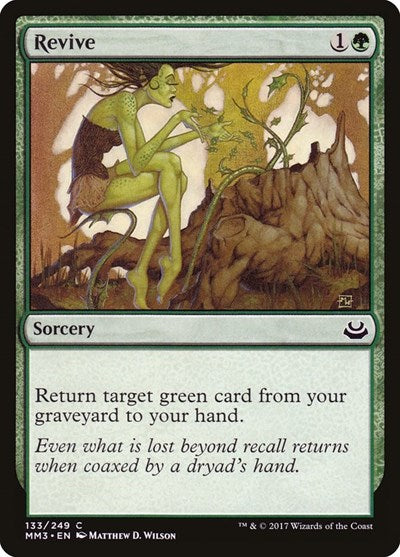 Revive (MM3) #133 Common (Lightly Played) Modern Masters 2017 Magic: The Gathering: 2017