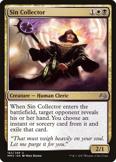 Sin Collector (MM3) #183 Uncommon Modern Masters 2017 Magic: The Gathering: 2017