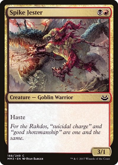 Spike Jester (MM3) #188 Common (Lightly Played) Modern Masters 2017 Magic: The Gathering: 2017