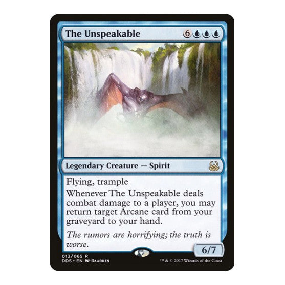 The Unspeakable (DDS) #13 Rare (Lightly Played) Duel Decks: Mind vs. Might Magic: The Gathering: 2017
