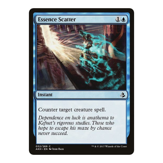 Essence Scatter (AKH) #52 Common (Lightly Played) Amonkhet Magic: The Gathering: 2017
