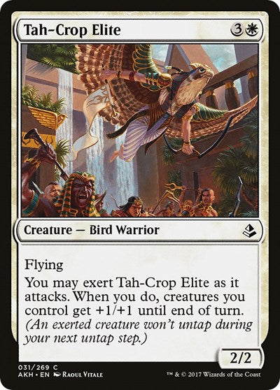 Tah Crop Elite (AKH) #31 Common (Lightly Played) Amonkhet Magic: The Gathering: 2017
