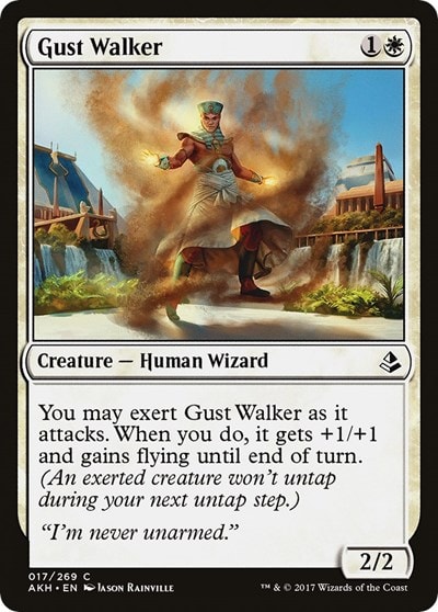 Gust Walker (AKH) #17 Common Amonkhet Magic: The Gathering: 2017