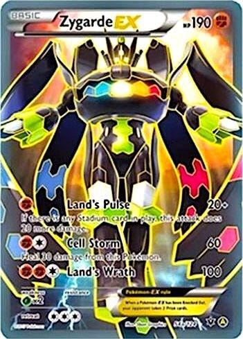 Zygarde EX - 54a/124 (PR) #054a/124 Promo Alternate Art Promos Pokemon: 2026