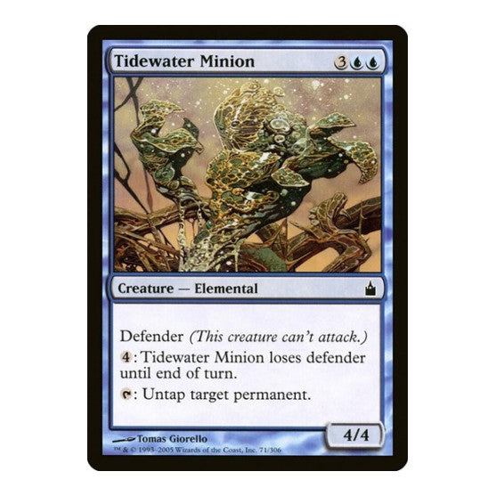 Tidewater Minion (RAV) #71 Common Ravnica: City of Guilds Magic: The Gathering: 2005