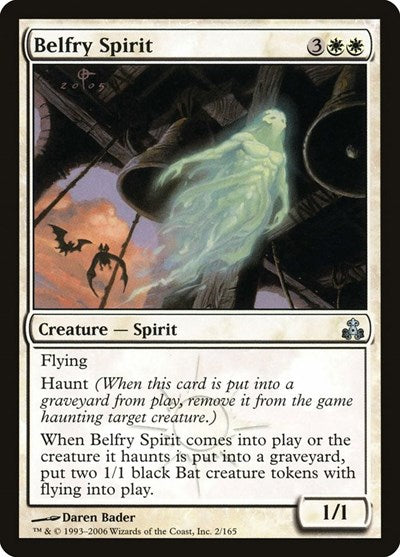 Belfry Spirit (GPT) #2 Uncommon (Lightly Played) Guildpact Magic: The Gathering: 2006