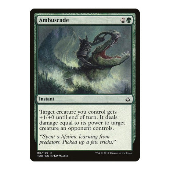Ambuscade (HOU) #110 Common (Lightly Played) Hour of Devastation Magic: The Gathering: 2017