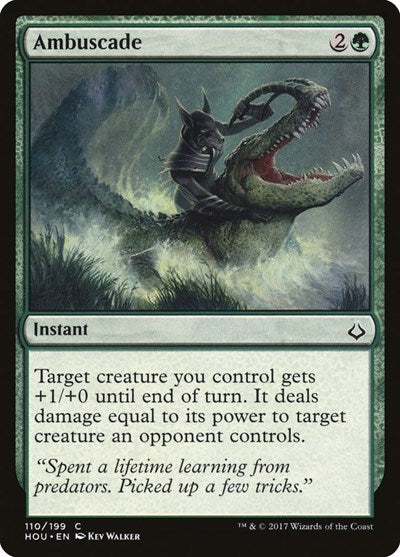 Ambuscade (HOU) #110 Common (Lightly Played) Hour of Devastation Magic: The Gathering: 2017