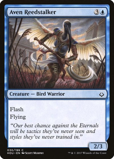 Aven Reedstalker (HOU) #30 Common (Lightly Played) Hour of Devastation Magic: The Gathering: 2017