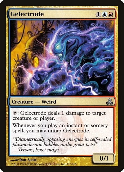 Gelectrode (GPT) #113 Uncommon Guildpact Magic: The Gathering: 2006