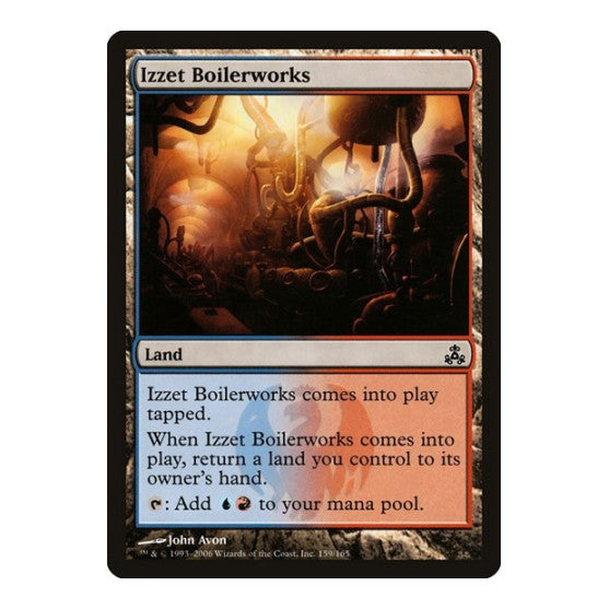 Izzet Boilerworks (GPT) #159 Common Guildpact Magic: The Gathering: 2006