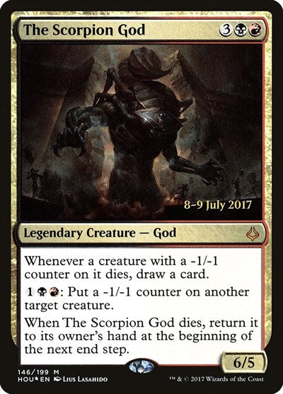The Scorpion God (PRE) #146s Mythic Rare (Foil Lightly Played) Prerelease Cards Magic: The Gathering: 2026