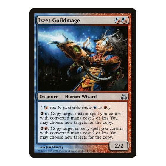 Izzet Guildmage (GPT) #145 Uncommon (Lightly Played) Guildpact Magic: The Gathering: 2006