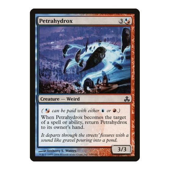 Petrahydrox (GPT) #148 Common (Lightly Played) Guildpact Magic: The Gathering: 2006