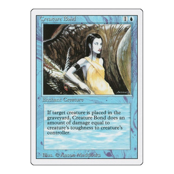 Creature Bond (3ED) #55 Common Revised Edition Magic: The Gathering: 1994