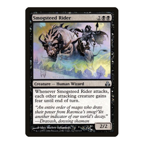 Smogsteed Rider (GPT) #63 Uncommon (Moderately Played) Guildpact Magic: The Gathering: 2006