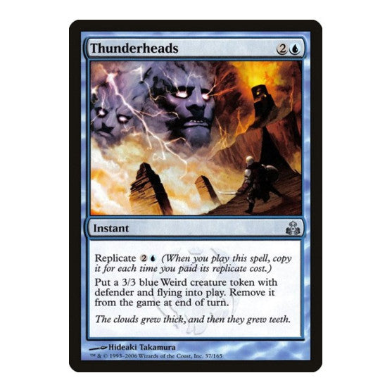 Thunderheads (GPT) #37 Uncommon (Lightly Played) Guildpact Magic: The Gathering: 2006