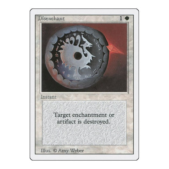 Disenchant (3ED) #17 Common Revised Edition Magic: The Gathering: 1994