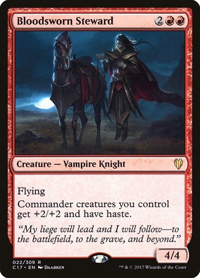 Bloodsworn Steward (C17) #22 Rare (Lightly Played) Commander 2017 Magic: The Gathering: 2017