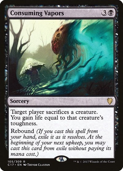 Consuming Vapors (C17) #105 Rare (Near Mint) Commander 2017 Magic: The Gathering: 2017