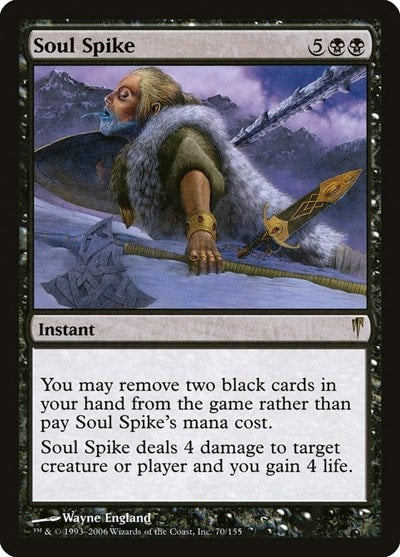 Soul Spike (CSP) #70 Rare (Near Mint) Coldsnap Magic: The Gathering: 2006