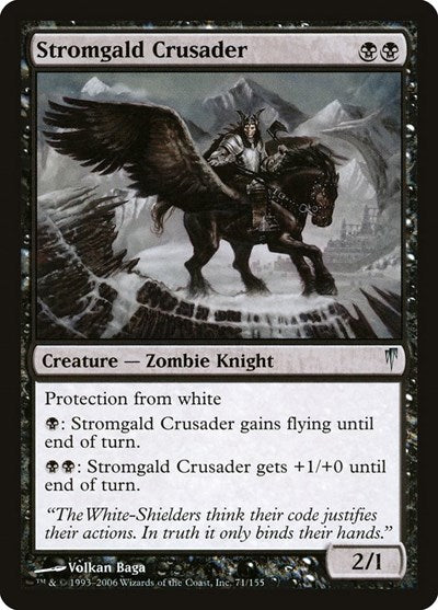 Stromgald Crusader (CSP) #71 Uncommon (Lightly Played) Coldsnap Magic: The Gathering: 2006