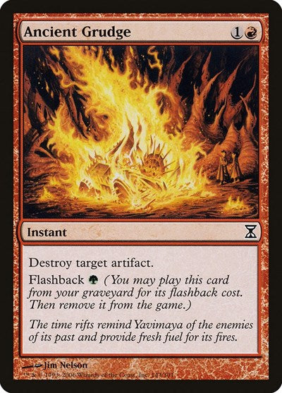 Ancient Grudge (TSP) #143 Common Time Spiral Magic: The Gathering: 2006