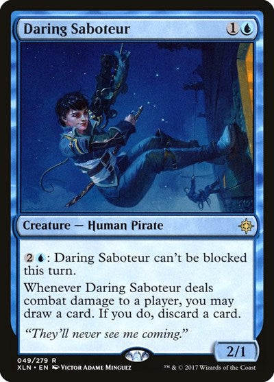 Daring Saboteur (XLN) #49 Rare Ixalan Magic: The Gathering: 2017