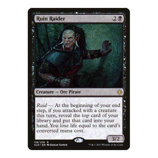 Ruin Raider (XLN) #118 Rare (Foil Lightly Played) Ixalan Magic: The Gathering: 2017