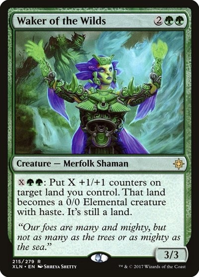 Waker of the Wilds (XLN) #215 Rare (Lightly Played) Ixalan Magic: The Gathering: 2017