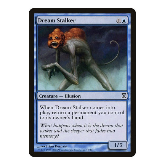 Dream Stalker (TSP) #58 Common (Moderately Played) Time Spiral Magic: The Gathering: 2006
