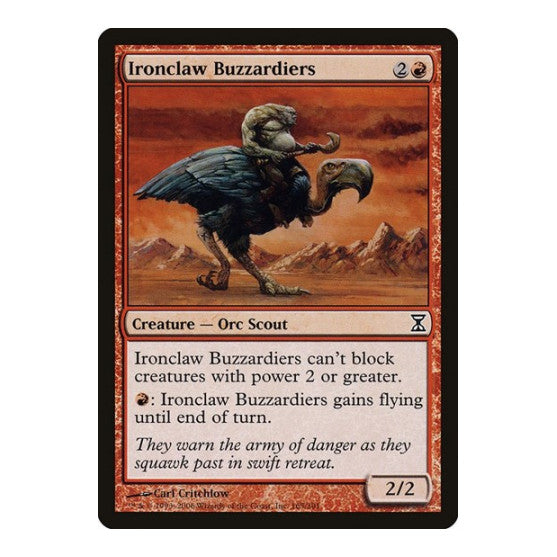 Ironclaw Buzzardiers (TSP) #165 Common (Lightly Played) Time Spiral Magic: The Gathering: 2006