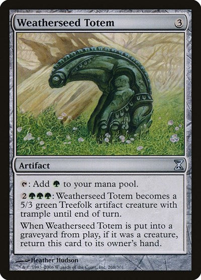 Weatherseed Totem (TSP) #268 Uncommon (Near Mint) Time Spiral Magic: The Gathering: 2006
