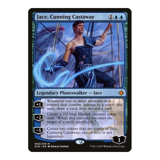 Jace Cunning Castaway (XLN) #60 Mythic Rare Ixalan Magic: The Gathering: 2017