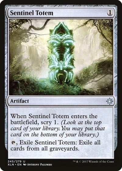 Sentinel Totem (XLN) #245 Uncommon (Moderately Played) Ixalan Magic: The Gathering: 2017