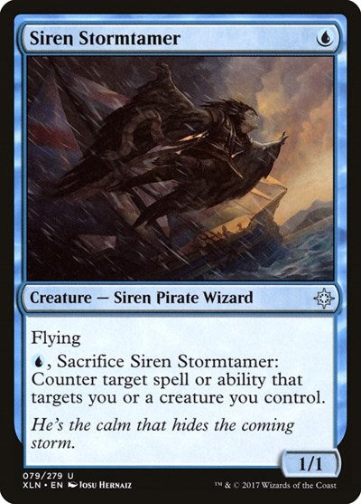 Siren Stormtamer (XLN) #79 Uncommon (Lightly Played) Ixalan Magic: The Gathering: 2017