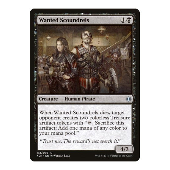 Wanted Scoundrels (XLN) #131 Uncommon (Lightly Played) Ixalan Magic: The Gathering: 2017