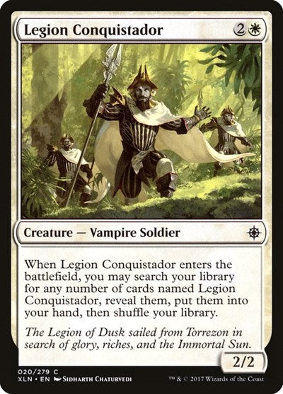 Legion Conquistador (XLN) #20 Common (Lightly Played) Ixalan Magic: The Gathering: 2017