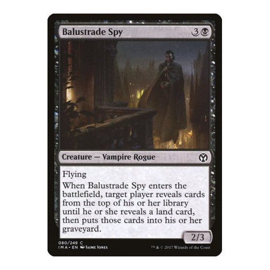 Balustrade Spy (IMA) #80 Common (Lightly Played) Iconic Masters Magic: The Gathering: 2017